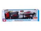 Bburago 1:43 Volvo FH16 XL 750 autószállító kamion + Land Rover LRX Concept 18-31462