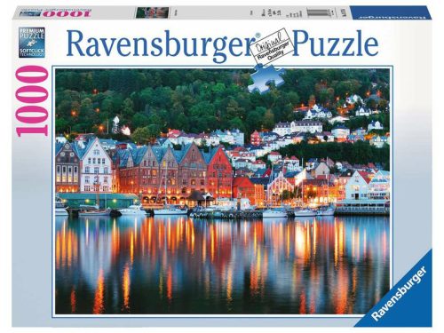 Ravensburger Puzzle 1000 db - Bergen, Norvégia