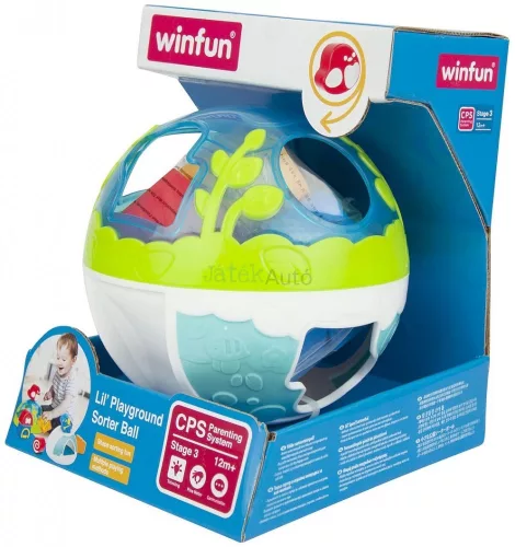 WinFun Formaválogató golyó bébijáték - többféle