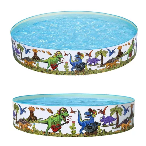 Bestway 55022 Dínós merevfalú medence