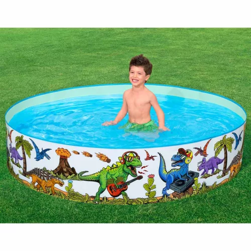 Bestway 55022 Dínós merevfalú medence