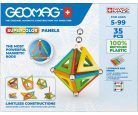 Geomag Supercolor Panels Recycled 35 darabos mágneses építőjáték