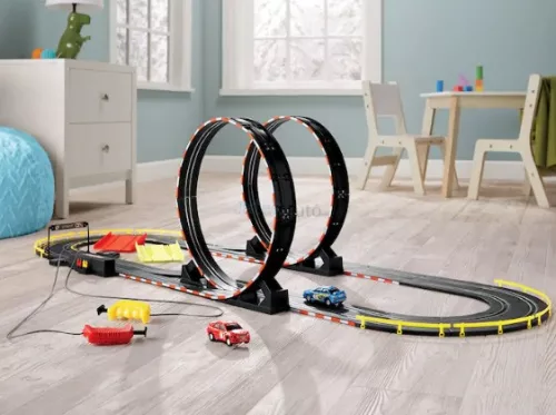 Parallel Looping elemes autópálya párhuzamos hurokkal, körszámlálóval - 565 cm