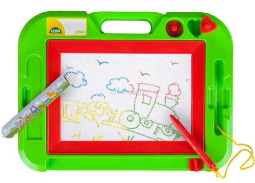 Lena színes mágneses rajztábla, 32 cm