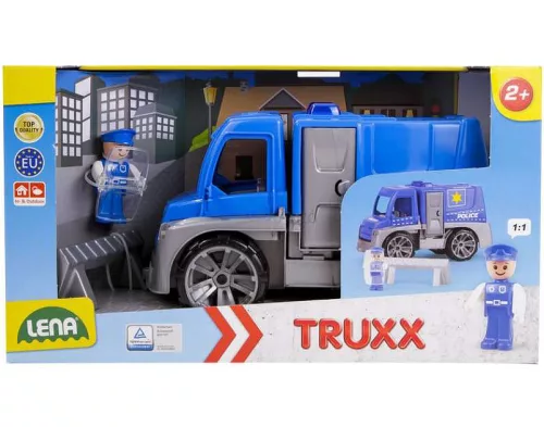 Lena Truxx rendőrautó, 28 cm