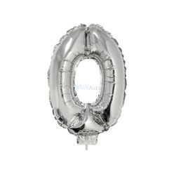 Számos lufi - 0, ezüst, 42 cm