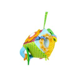 Kocka készségfejlesztő plüss bébijáték