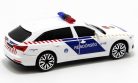 Bburago 1:43 szirénázó/villogó Audi A6 Avant magyar rendőrautó 18-31053