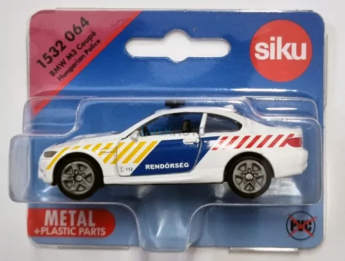 Siku 1:55 BMW M3 Coupé magyar rendőrautó  - 1532