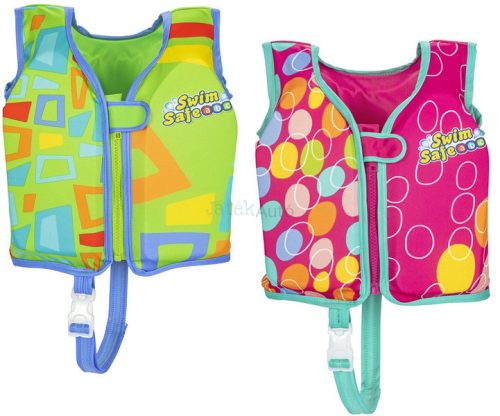 Bestway 32177 Swim Safe ABC B AquaStar textil úszómellény - M/L méret (3-6 év) 