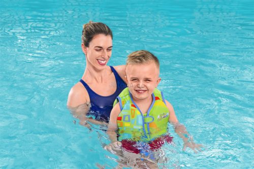 Bestway 32177 Swim Safe ABC B AquaStar textil úszómellény - M/L méret (3-6 év) 