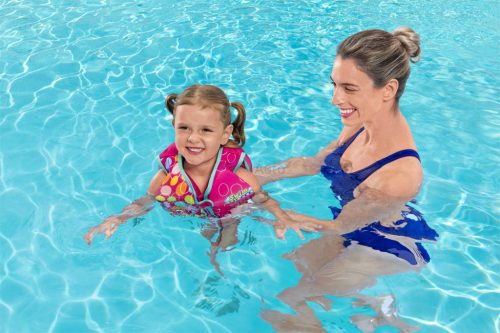 Bestway 32177 Swim Safe ABC B AquaStar textil úszómellény - M/L méret (3-6 év) 
