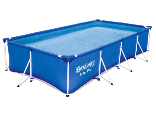 Bestway 56424 Fémvázas medence szögletes 400x211x81cm