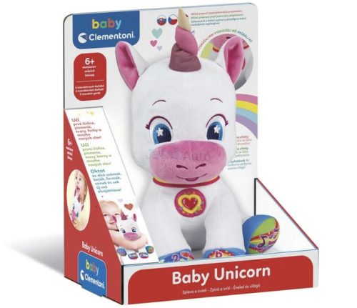 Clementoni Interaktív plüss unikornis
