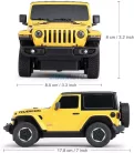 Rastar RC Jeep Wrangler Rubicon 1:24 távirányítós autó 79500 - Többféle 