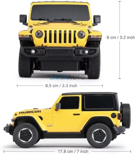  Rastar RC Jeep Wrangler Rubicon 1:24 távirányítós autó 79500 - Többféle 