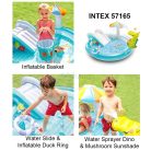 Intex 57165NP Aligátor játékcenter 201x170x84 cm