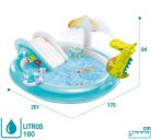 Intex 57165NP Aligátor játékcenter 201x170x84 cm