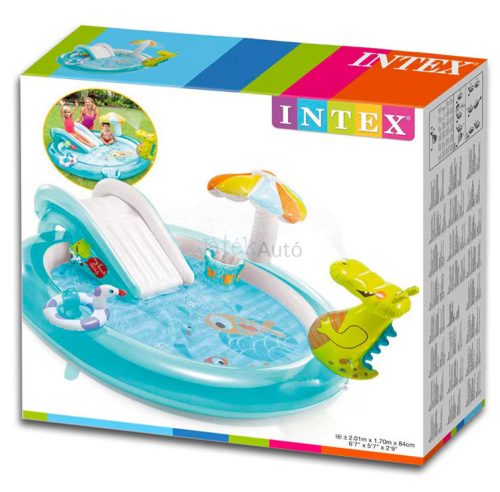 Intex 57165NP Aligátor játékcenter 201x170x84 cm
