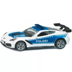 Siku 1:55 Chevrolet Corvette ZR1 rendőrautó - 1525