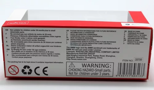 Rastar BMW X6 terepjáró 33700