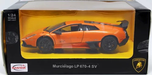 Rastar 1:24 Lamborghini Murciélago LP 670-4 SV sportautó 39300