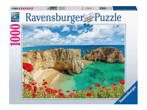 Ravensburger Puzzle 1000 db - Pipacsok Algarveban