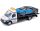 Bburago 1:43 Iveco Daily Transporter autómentő + Bugatti Chiron 18-31400