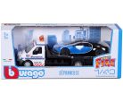 Bburago 1:43 Iveco Daily Transporter autómentő + Bugatti Chiron 18-31400