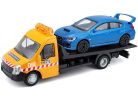 Bburago 1:43 Iveco Daily Transporter autómentő + Subaru WRX 18-31413