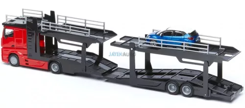 Bburago Street Fire Mercedes autószállító, 1:43