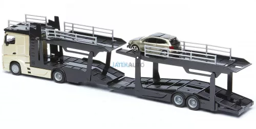 Bburago Street Fire Mercedes autószállító, 1:43