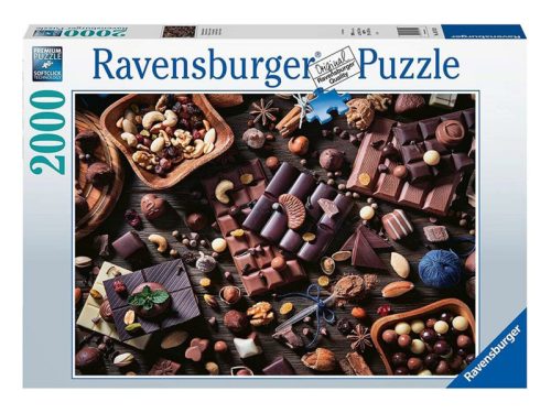 Ravensburger Puzzle 2000 db - Csokoládémenyország