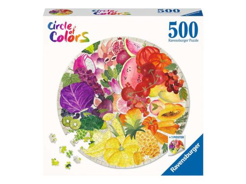 Puzzle kör 500 db - Gyümölcsök