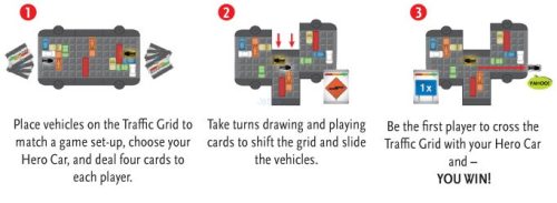 Thinkfun: Rush Hour Shift kétszemélyes logikai játék
