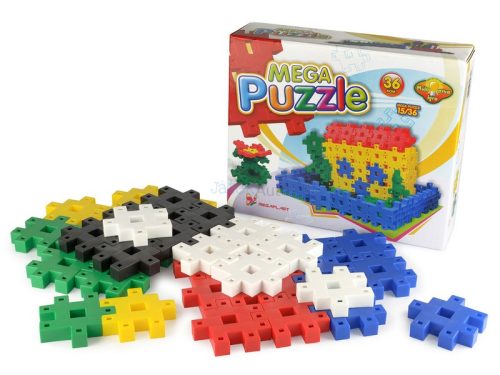 Mega Puzzle műanyag 36 darabos építőjáték