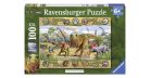 Ravensburger: Puzzle 100 db - Dinoszauroszok