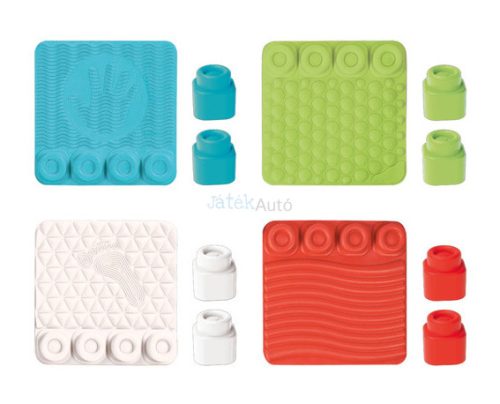 Clementoni Clemmy érzékelést fejlesztő játszószőnyeg építőkockákkal