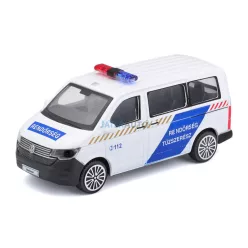   Bburago 1:43 Volkswagen T6.1 Transporter 2020 rendőrautó (tűzszerész) 18-30448
