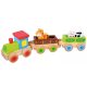 Bino Toy Train állatokkal (82143)