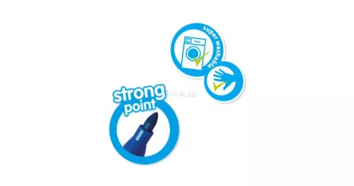 SES Creative -  Háromszög markolatú filctoll