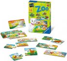 Ravensburger Logo Zoo állatok és kölykeik társasjáték