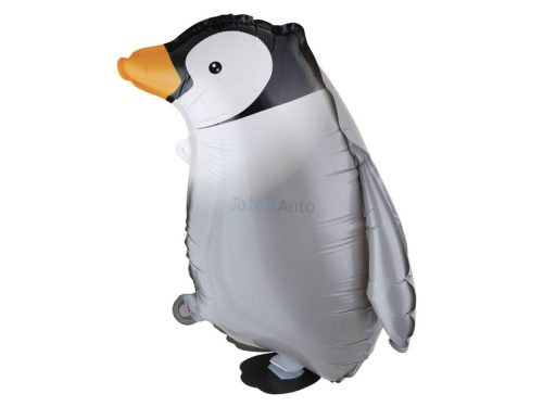 Fólia lufi 47x32,5 cm - sétáló pingvin