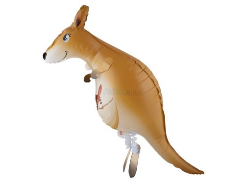 Fólia lufi 87,7x62,5 cm - sétáló kenguru