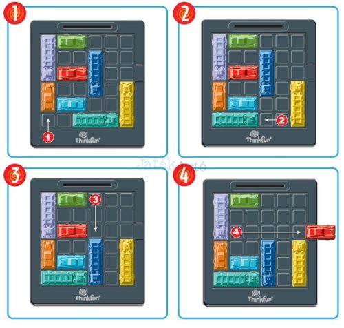 Thinkfun: Rush Hour csúcsforgalom társasjáték