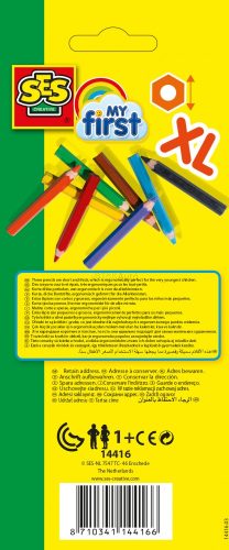 SES Creative - első színes ceruzáim 8 darabos készlet
