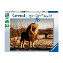 Ravensburger Puzzle 1500 db - Oroszlán az állatok királya