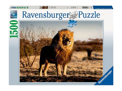 Ravensburger Puzzle 1500 db - Oroszlán az állatok királya