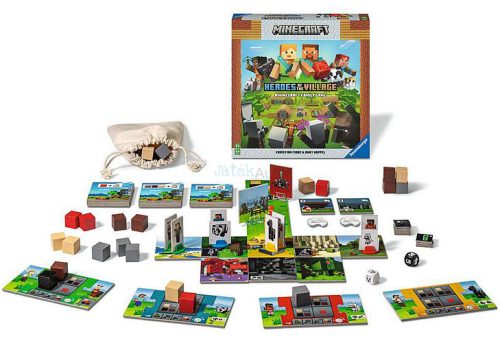 Ravensburger: Társasjáték - Minecraft Heroes of the village