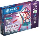 Geomag Glitter Recycled 60 darabos mágneses építőjáték